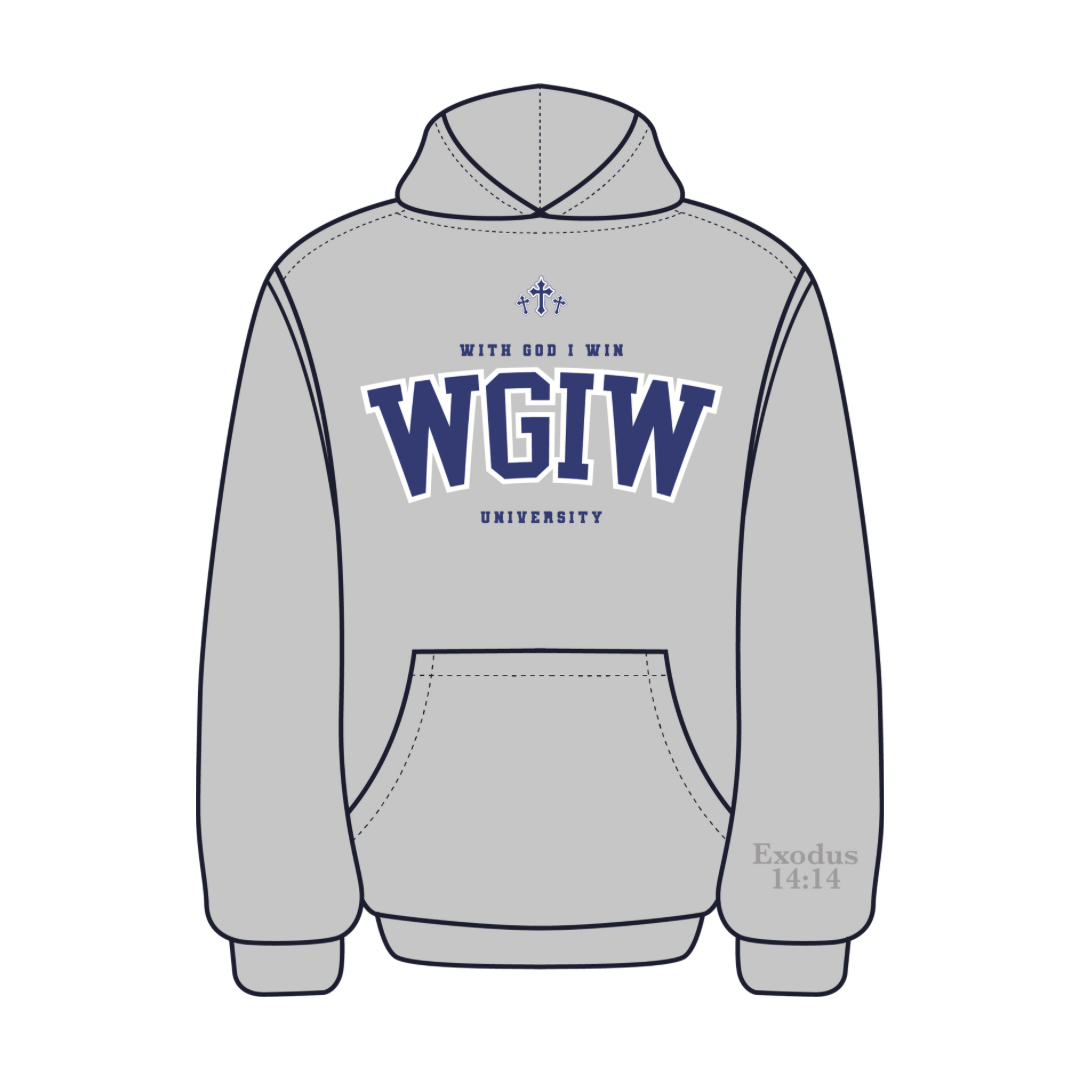 WGIW University Hoodie - Grey
