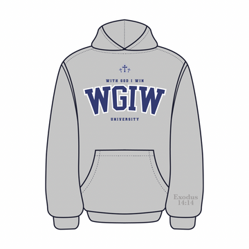 WGIW University Hoodie - Grey