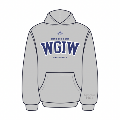 WGIW University Hoodie - Grey