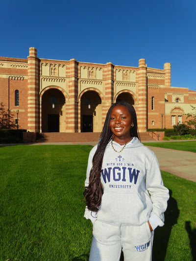 WGIW University Hoodie - Grey