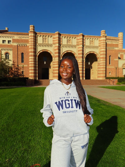 WGIW University Hoodie - Grey