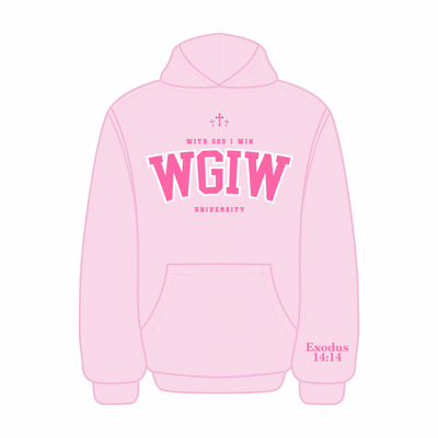 WGIW University Hoodie - Pink