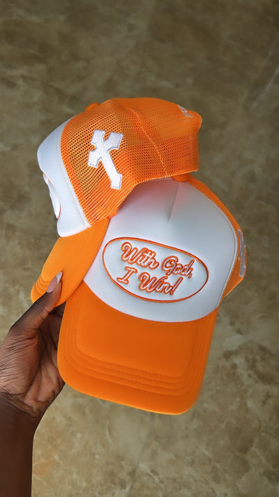 Orange WGIW Trucker Hat