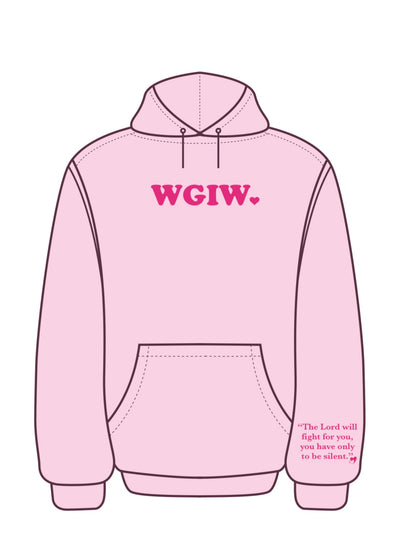 VDAY EDITION WGIW Puff Print Hoodie