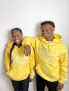 Baby Yellow Satin Lined WGIW Hoodie