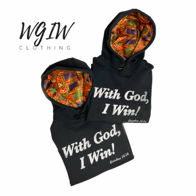 Kente Satin Lined WGIW Hoodie