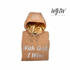 Beige Satin Lined WGIW Hoodie