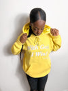 Baby Yellow Satin Lined WGIW Hoodie